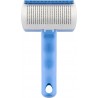Brosse de toilettage autonettoyante PetZoom avec tondeuse pour animaux de compagnie en prime