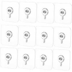 6 Pièces Crochet à Vis Crochets Adhésifs