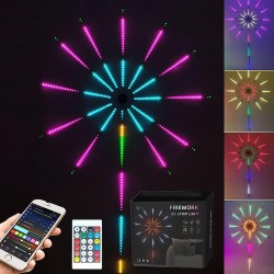 Lampe LED intelligente feu d'artifice pour décoration