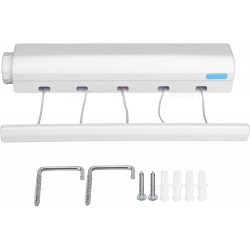 Beufee Corde à Linge rétractable