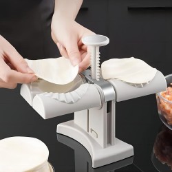 Double automatic ravioli machine