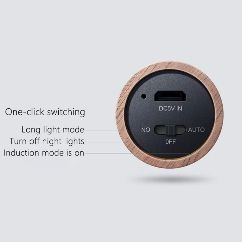 Veilleuse à détecteur de mouvement décoration magnétique l lumière intérieure sans fil alimentée par batterie l nce grain de