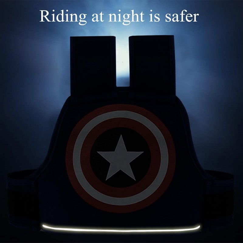 Réglable Ceinture pour Enfants de Moto Haute Résistance Harnais Sécurité Harnais