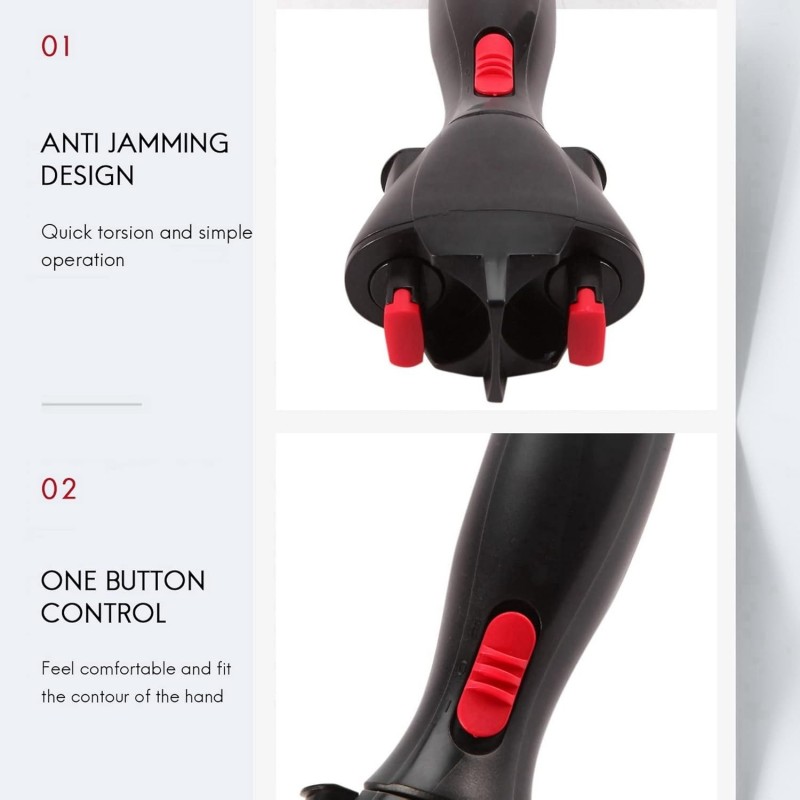 jumbans 2X Dispositif de Tresse de Cheveux Électrique Dispositif de Torsion Automatique Dispositif À Tricoter Machine À Tresser