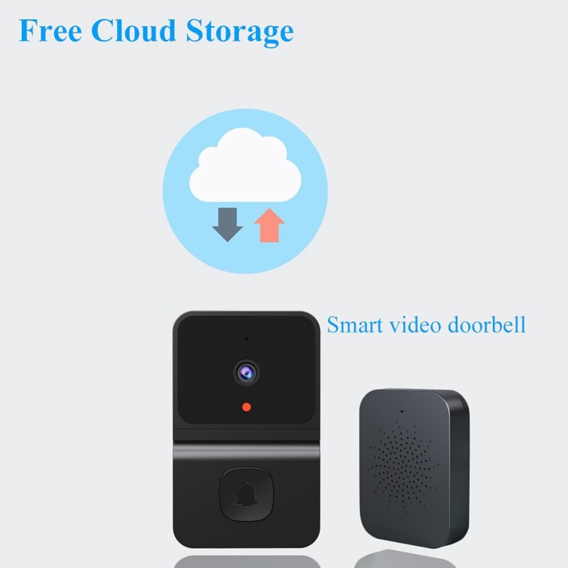 Sonnette Vidéo WiFi avec Détection de Mouvement