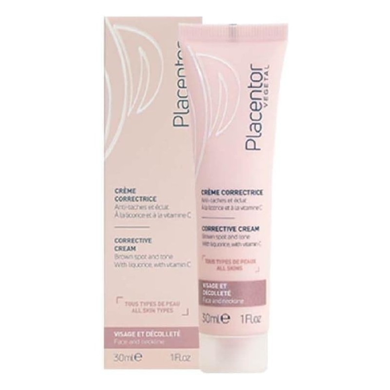 Placentor VÉgÉtal - Creme Correctrice Visage Et Decollete 30ml Placentor Vegetal