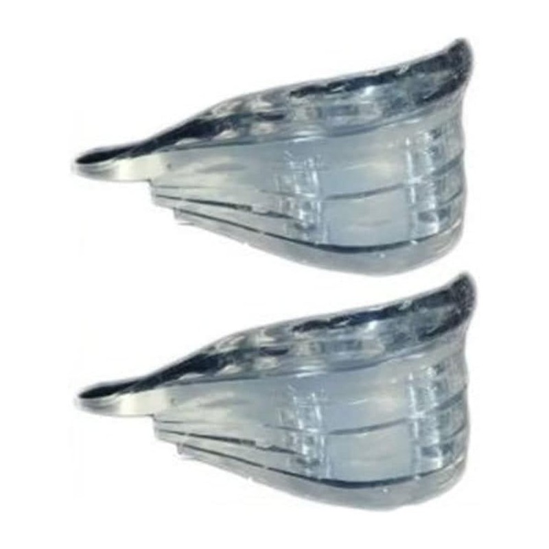 Lève-vitre semelles surélevées hausse talons talons pour hommes noirs pour chaussures taille transparente