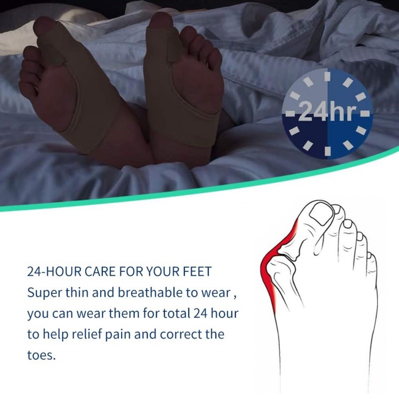 Orthèses Hallux Valgus,Hallux Valgus Correcteur,Gros Redresseur Orteil,Orthese Hallux Valgus,Bunion Corrector,Correction Hallux