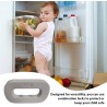 Refrigerator Child Safety Lock,Kids Refrigerator Lock | Freezer Child Lock - Fridge Door Lock, Child Safety Lock for Cabinets,