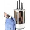 Nettoyeur de pinceaux de maquillage électrique, ensemble de nettoyage automatique de pinceaux cosmétiques, nettoyeur de pinceaux