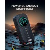 BUVAYE Booster Batterie Voiture avec Compresseur,2000A Jump Starter Portable Booster De Batterie(Jusqu’à 7L Gaz Ou 5L