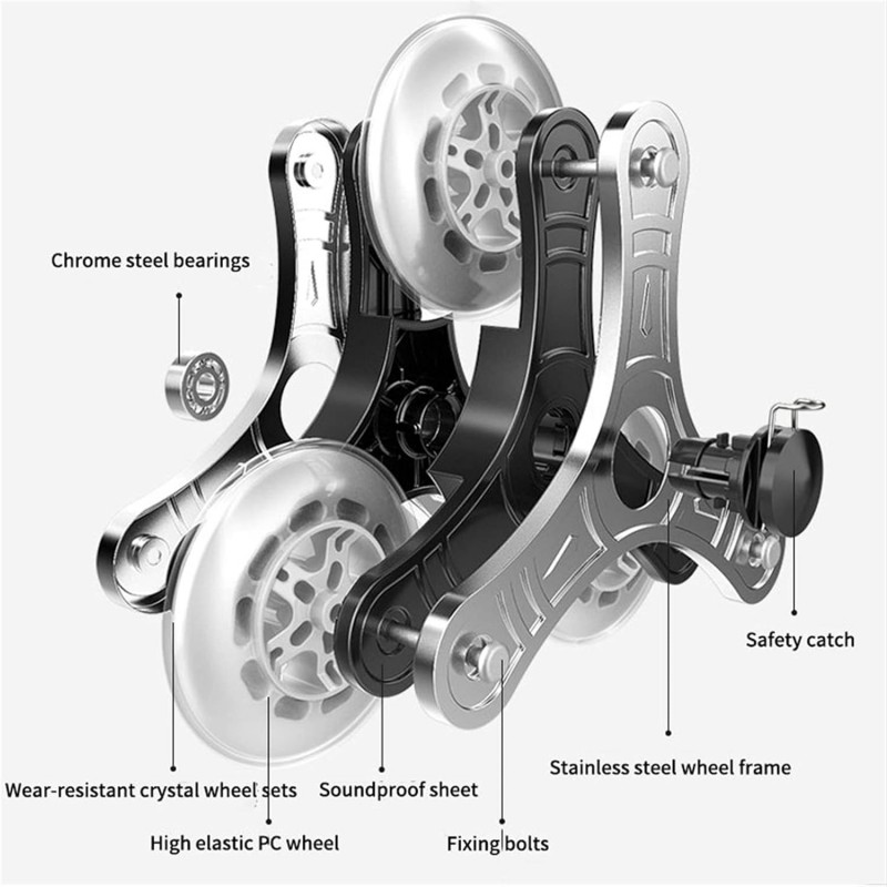 عربات فائدة التسوق المحمولة عربة عربة حقيبة التسوق على عجلات للطي تحمل قوي سلة التسوق القابلة للتسوق .عربة التسوق (Color : 7)