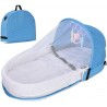 BesDirect Lit bébé Portable lit de Voyage bébé avec moustiquaire et auvent lit bébé avec moustiquaire Sac à Langer lit bébé