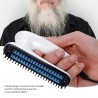 OROBA¨ Beard Straightener Comb, Heated Straight Comb Folding Design 180¡ Ration Electric Beard Brush Easy To Store for Men's