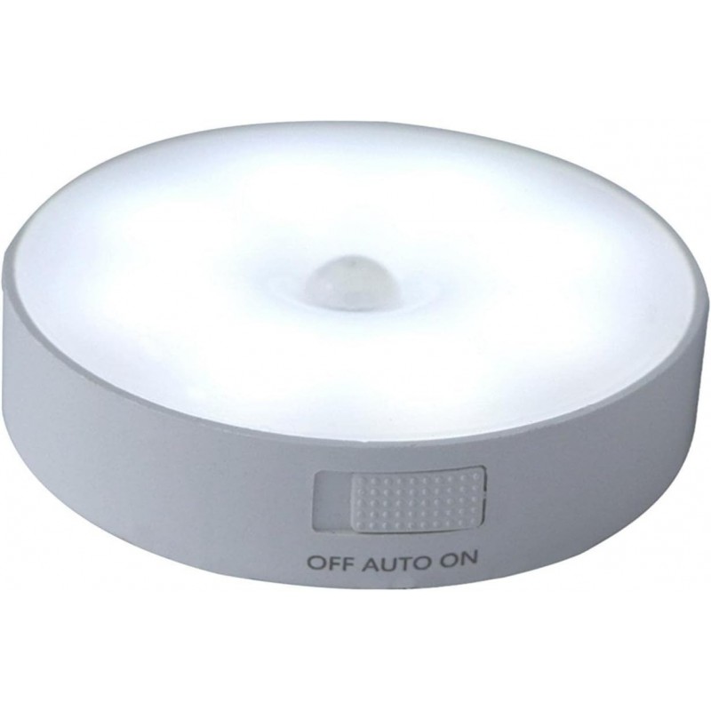 Veilleuse à mouvement, lampe intelligente à LED ronrechargeable avec trois modes d'éclairage et forte aspiration magnétique pour