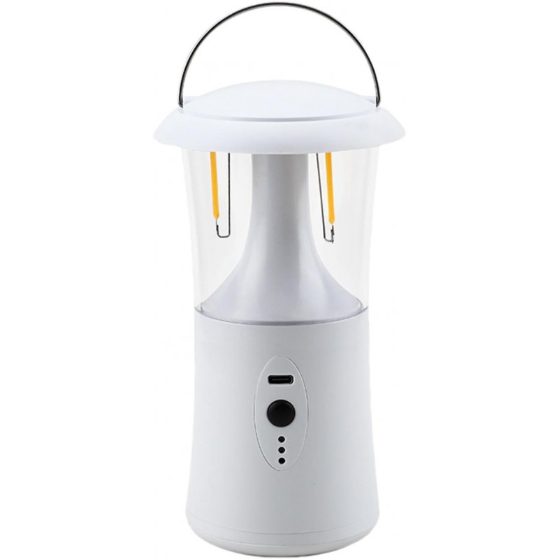 Lámpara LED portátil, luz de campamento de emergencias, linterna de campamento recargable, linternas de campamento al aire