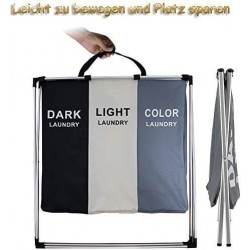 Panier à linge 3 compartiments