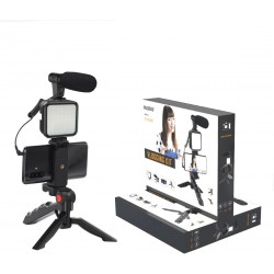 Kit d'enregistrement avec éclairage