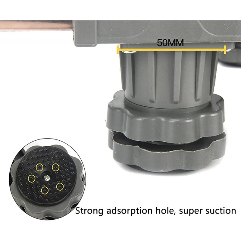 Base de Machine à Laver Réglable 45cm-65cm,Socle Lave Linge,Support Machine a Laver,avec 4 Pieds+4 Roues,Antidérapant Stent