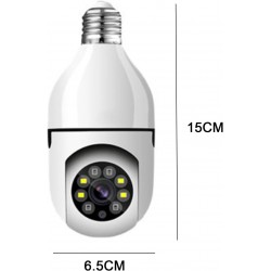 Caméra Ampoule 360 Degrés