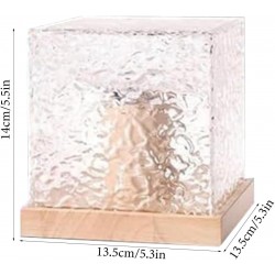 Lampes Eau Célestes Cube