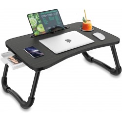 Table de lit pliable pour ordinateur