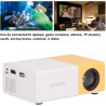 Mini Projecteur, Projecteur de Film Portable 1080p Amélioré, Projecteur Vidéo Multimédia Home Cinéma, Projecteur Extérieur Peut