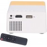 Mini Projecteur, Projecteur de Film Portable 1080p Amélioré, Projecteur Vidéo Multimédia Home Cinéma, Projecteur Extérieur Peut