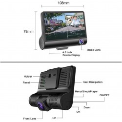 Enregistreur de voiture HD