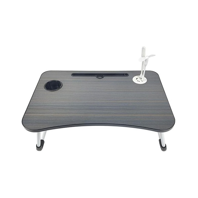 Iacob Laptop Bed Table Lap Standing Desk for Sofa Breakfast, Laptop Desk Folding Coffee Tray Notebook Stand Reading Holder for