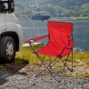 Menolana Chaise de camping pliante, chaise de plage, stable, portable, fiable, chaise de lune pour pique-nique, pêche,