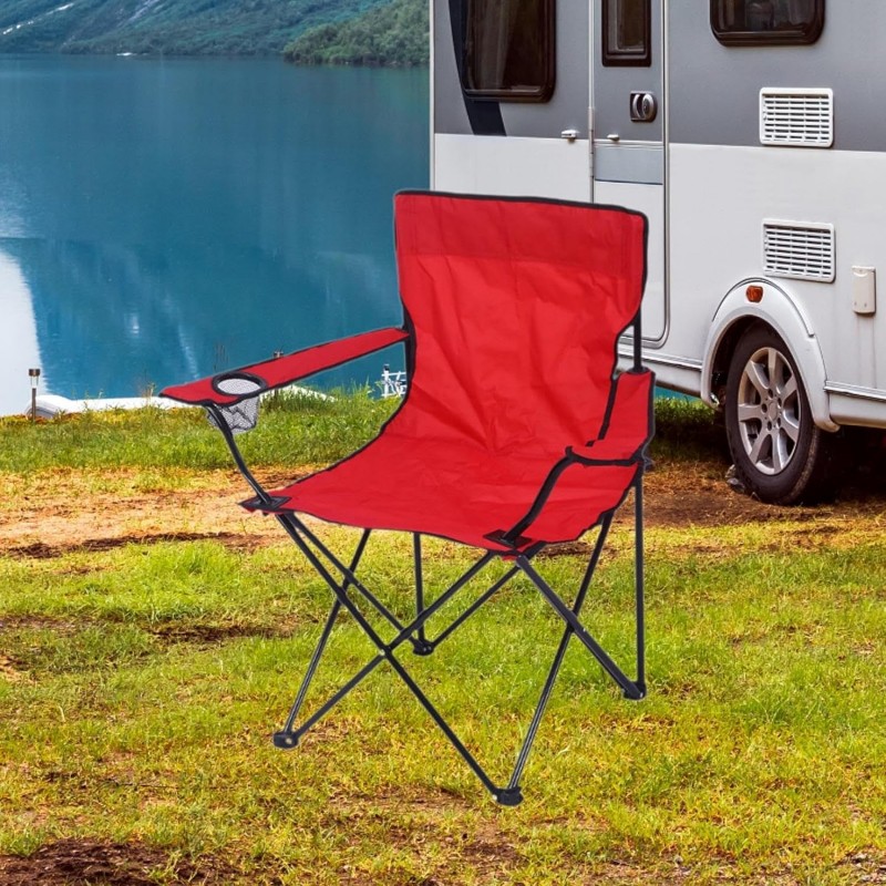 Menolana Chaise de camping pliante, chaise de plage, stable, portable, fiable, chaise de lune pour pique-nique, pêche,