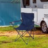 Menolana Chaise de camping pliante, chaise de plage, stable, portable, fiable, chaise de lune pour pique-nique, pêche,