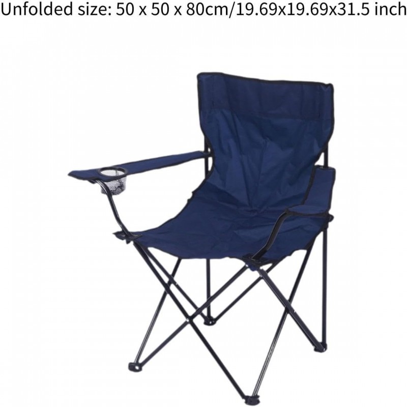Menolana Chaise de camping pliante, chaise de plage, stable, portable, fiable, chaise de lune pour pique-nique, pêche,
