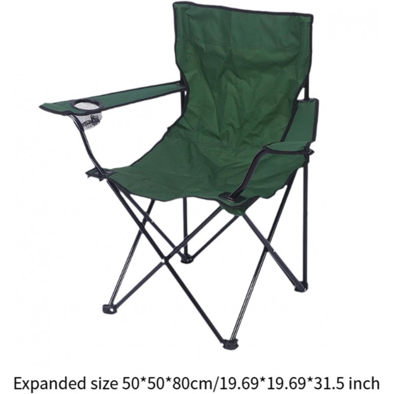 Menolana Chaise de camping pliante, chaise de plage, stable, portable, fiable, chaise de lune pour pique-nique, pêche,