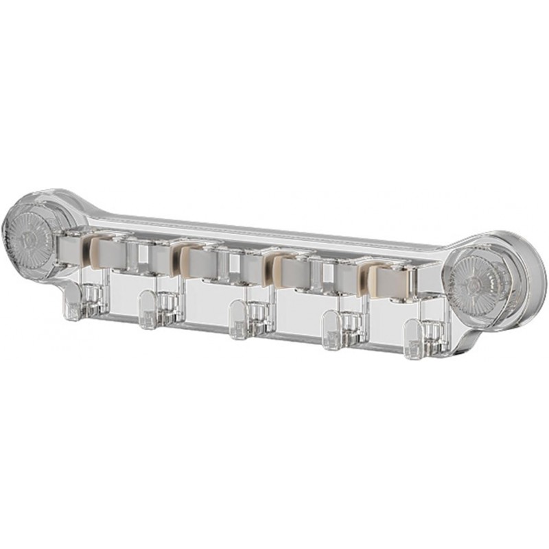 NPXUAMTJ Clip de balai à franges avec ventouse puissante, facile à installer, accessoire pour la maison et le bureau