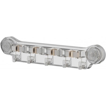 NPXUAMTJ Clip de balai à franges avec ventouse puissante, facile à installer, accessoire pour la maison et le bureau